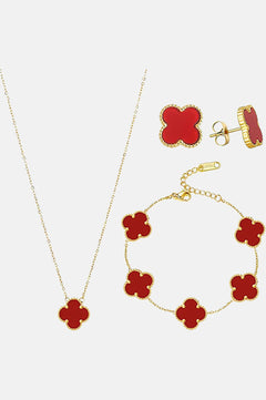 Exclusive Clover Jewellery Set