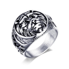 Vintage Lion Head Ring