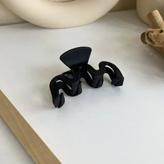 Coffee  Hair Clip-Wavy