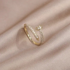 Dazzling Nail Ring