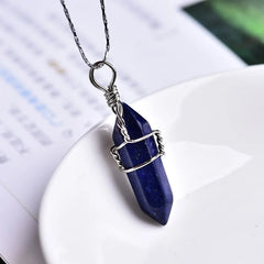 Natural Crystal Point Pendant