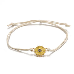 Sunflower Anklet