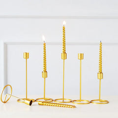 Gold Candle Holders