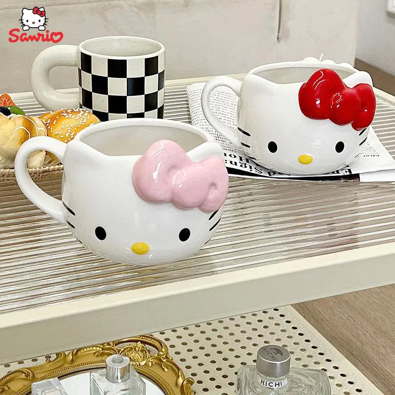 Hello Kitty Ceramic Coffee Mugs