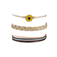 Sunflower Anklet