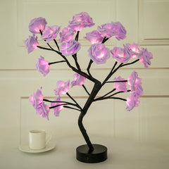 LED Rose Table Lamp